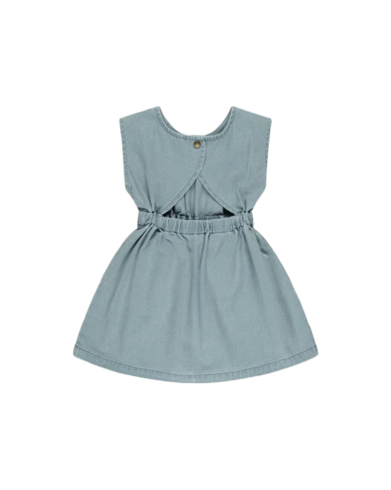 Denim Mini Dress || Ocean | Rylee + Cru