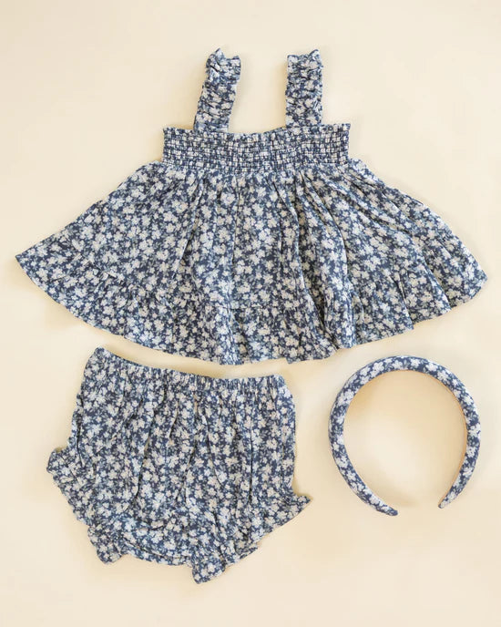 Lala Set || Navy Floral - NAVY | Rylee + Cru