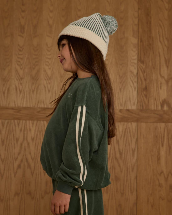 OVERSIZED SWEATSHIRT || GREEN | Rylee + Cru
