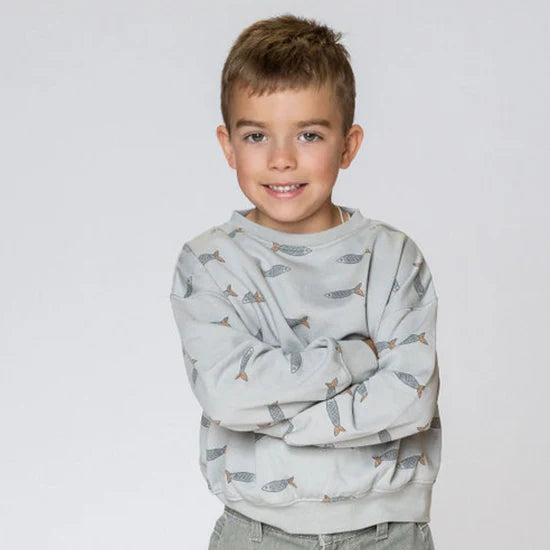 Sweatshirt || Sardines | Rylee + Cru