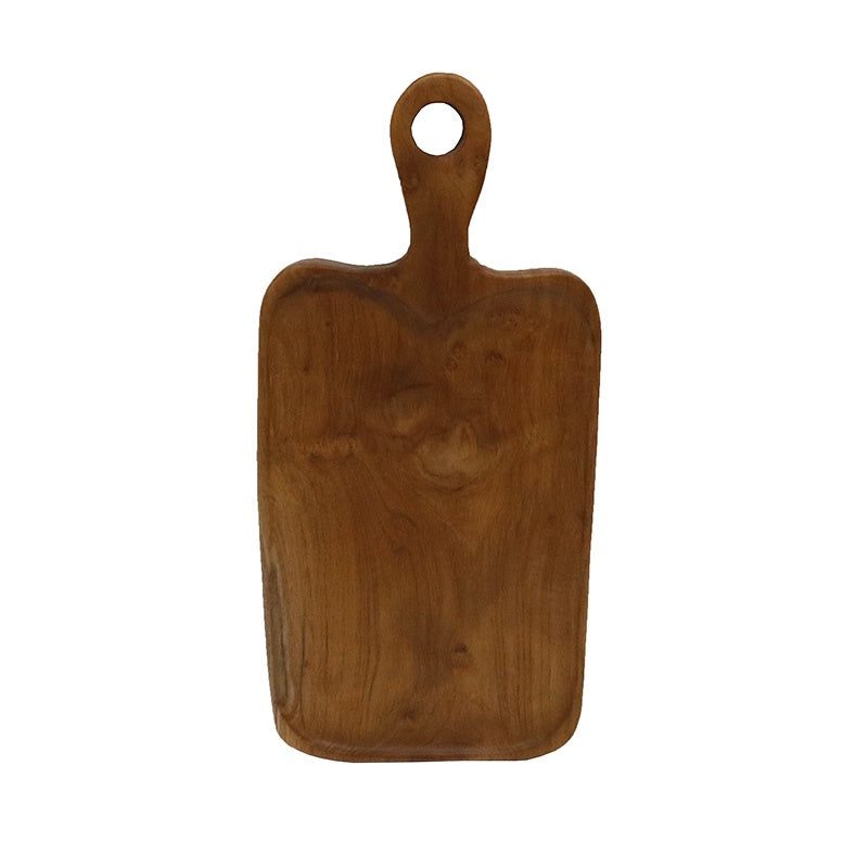 Teak Rectangle Platter 40x20cm | Le Forge