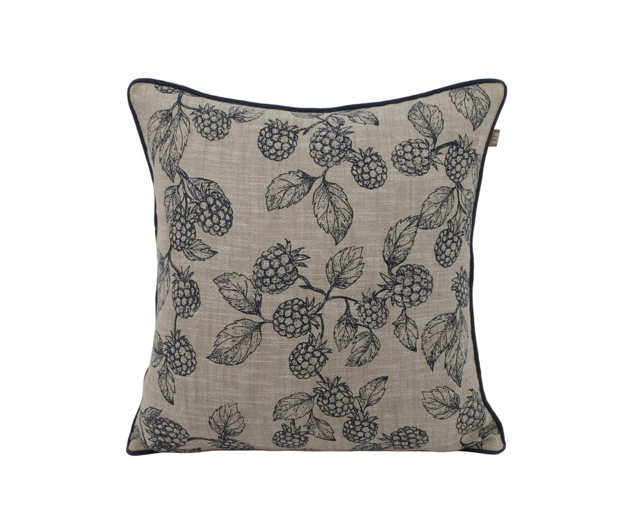 Berry Print Cushion - Blue | Raine & Humble