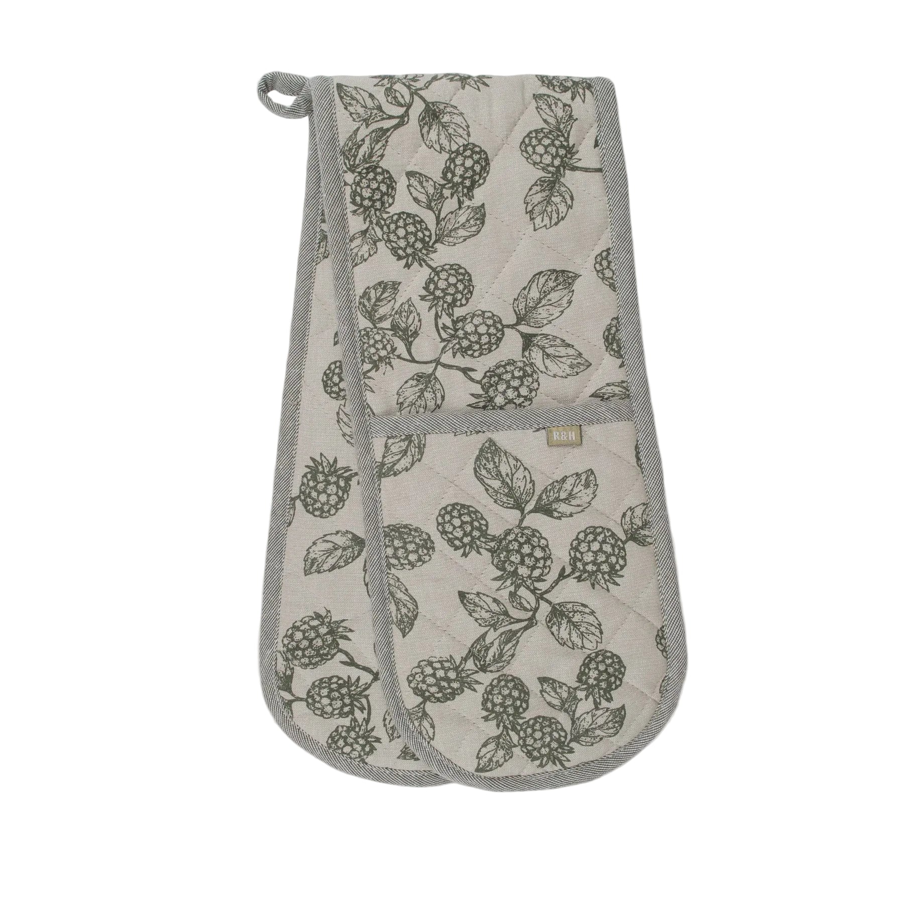 Berry Double Oven Glove - Olive | Raine & Humble