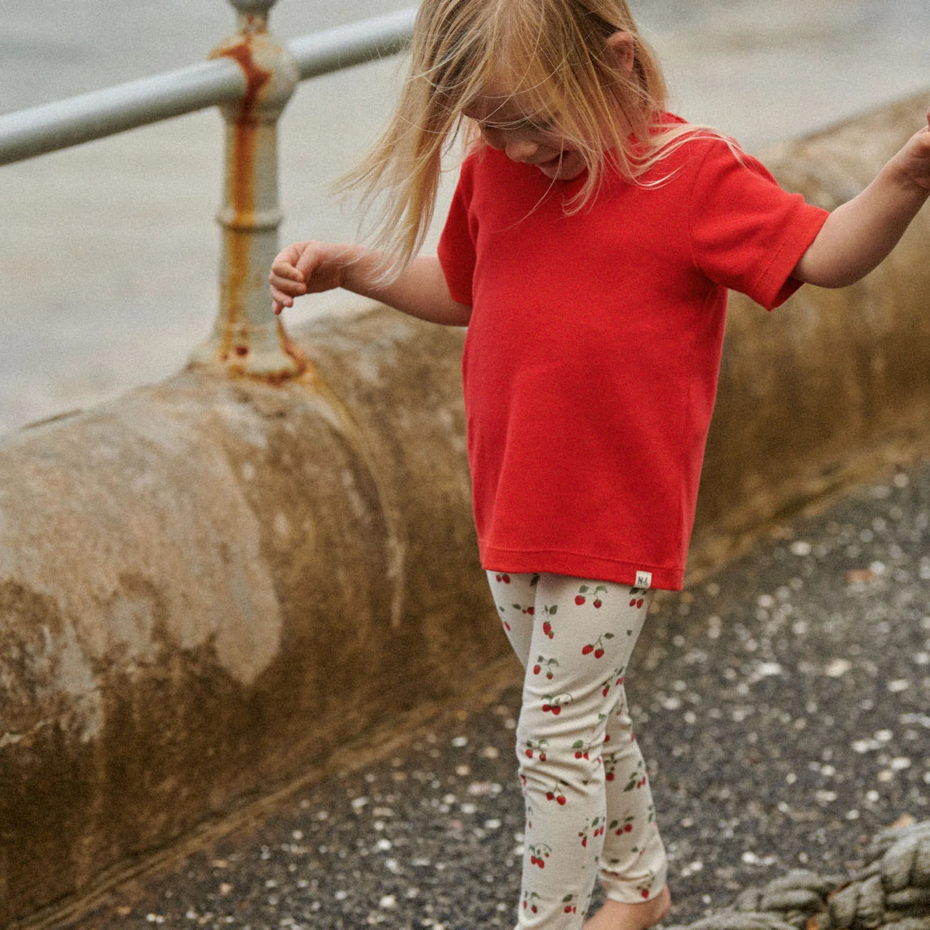 RIVER TEE - Red | Nature Baby