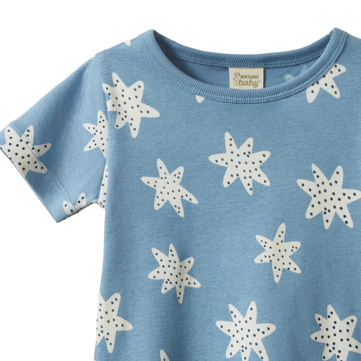 RIVER TEE - Sea Stars Print | Nature Baby