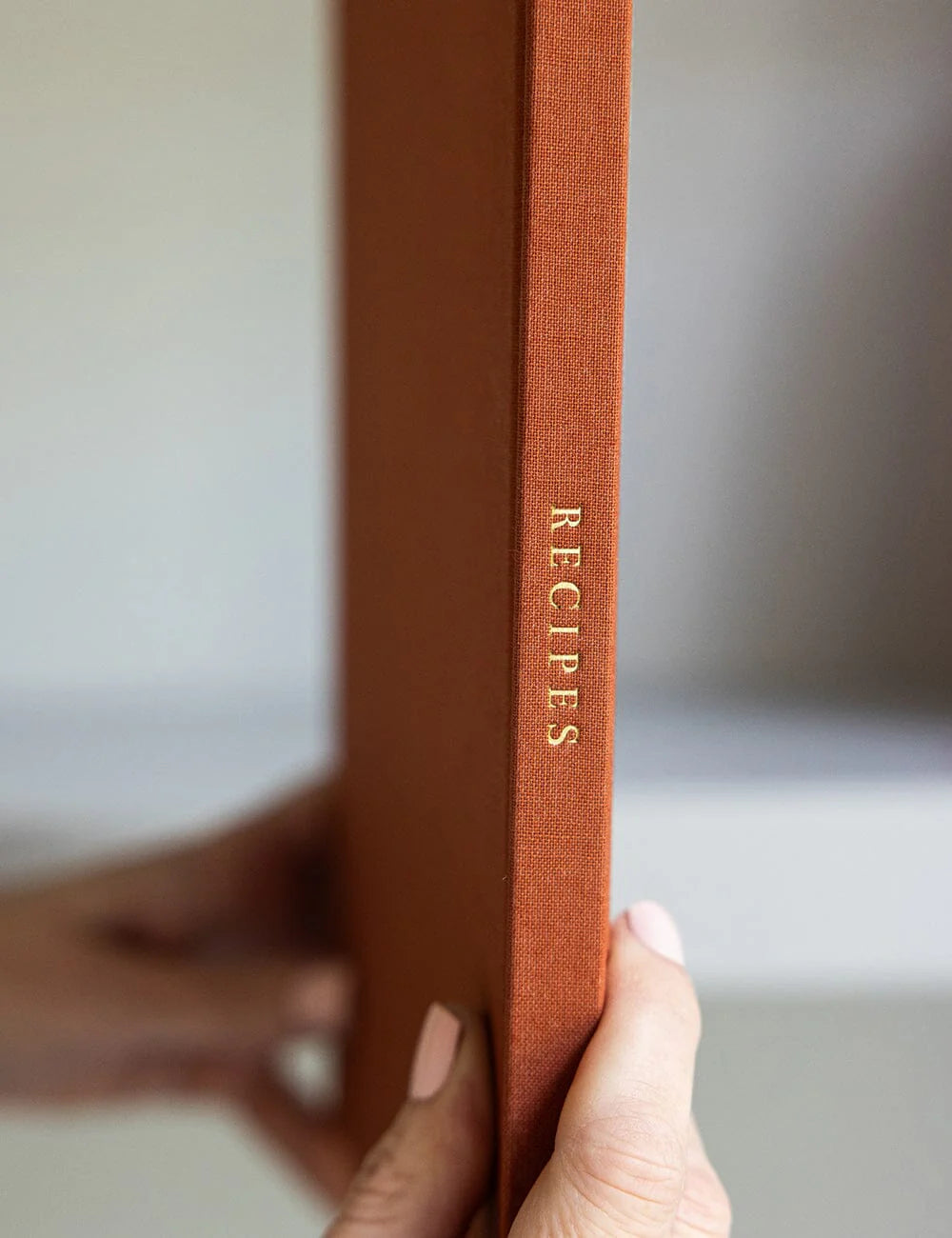 Heirloom Recipe Book Journal - Rust |Bespoke Letterpress