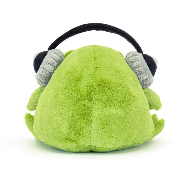 Ricky Rain Frog Headphones 21x18x19cm | Jellycat