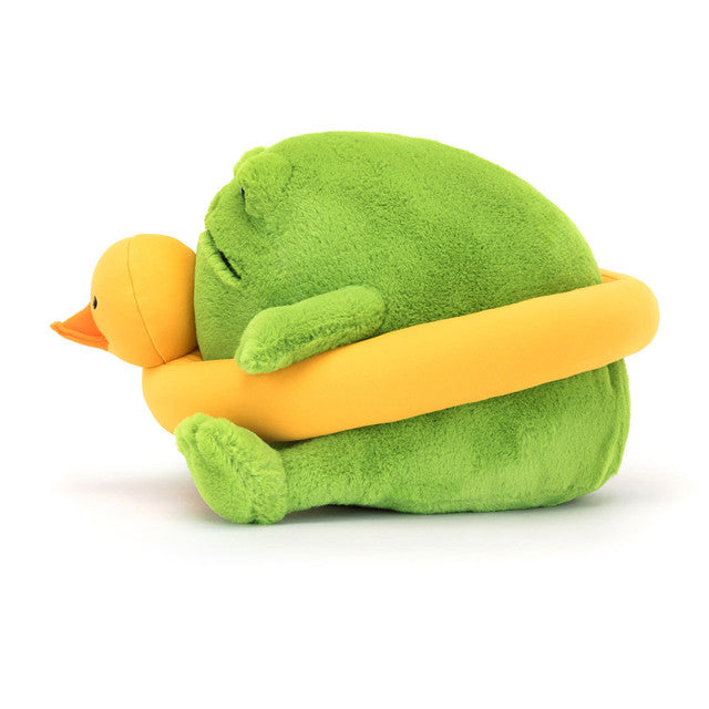 Ricky Rain Frog Rubber Ring 18x17x15cm | Jellycat