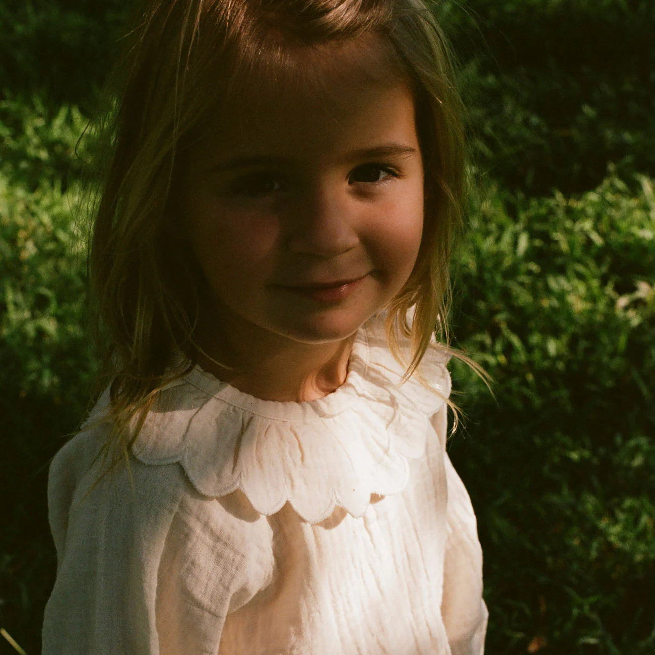 RUFFLE CAMERON BLOUSE - Natural | Nature Baby