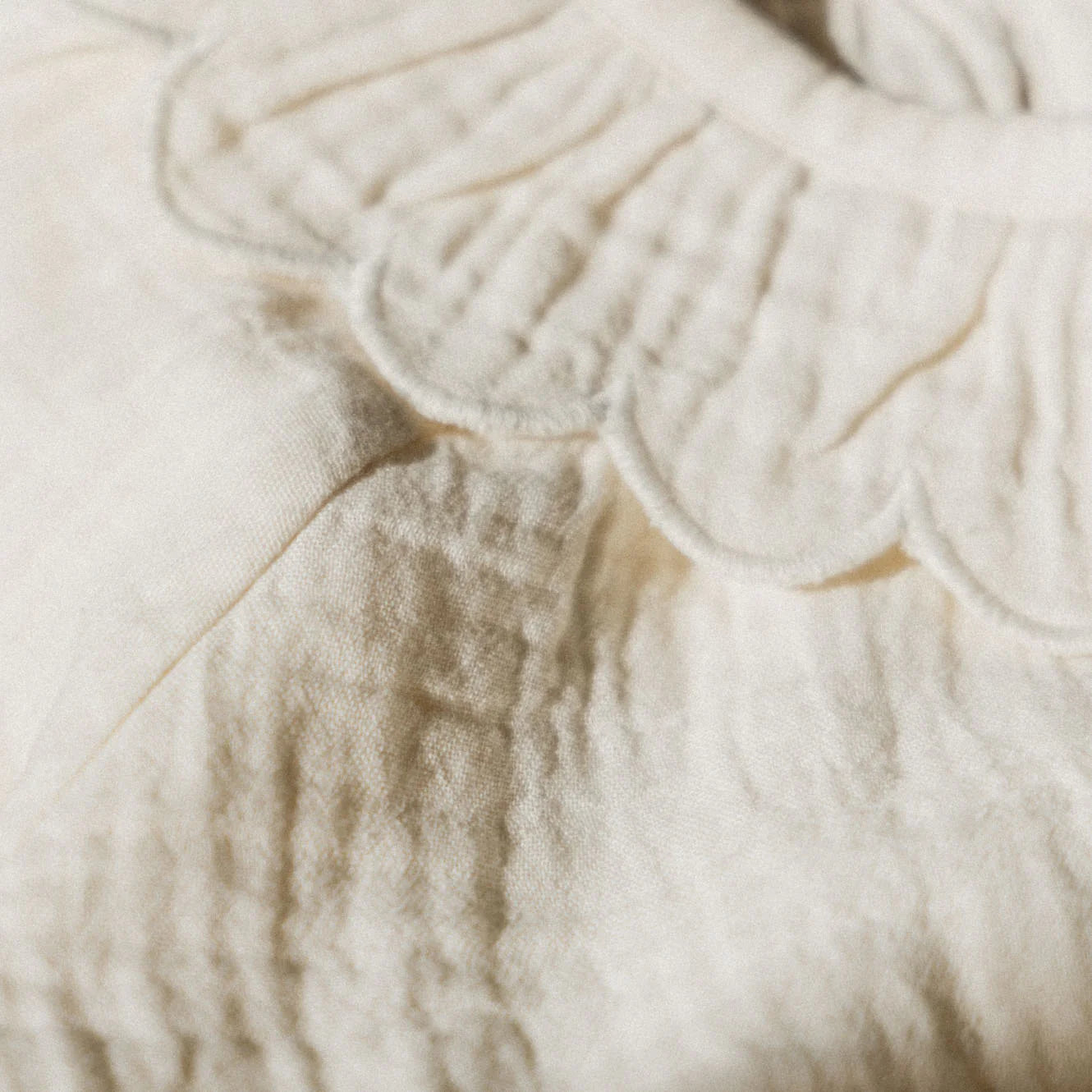 RUFFLE CAMERON BLOUSE - Natural | Nature Baby