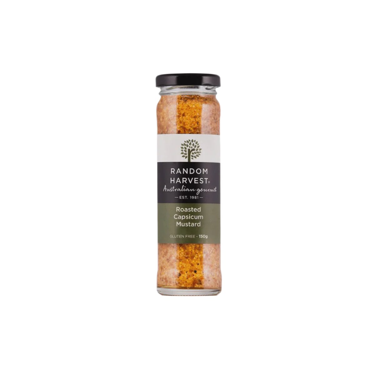 Roasted Capsicum Mustard 150g | Random Harvest