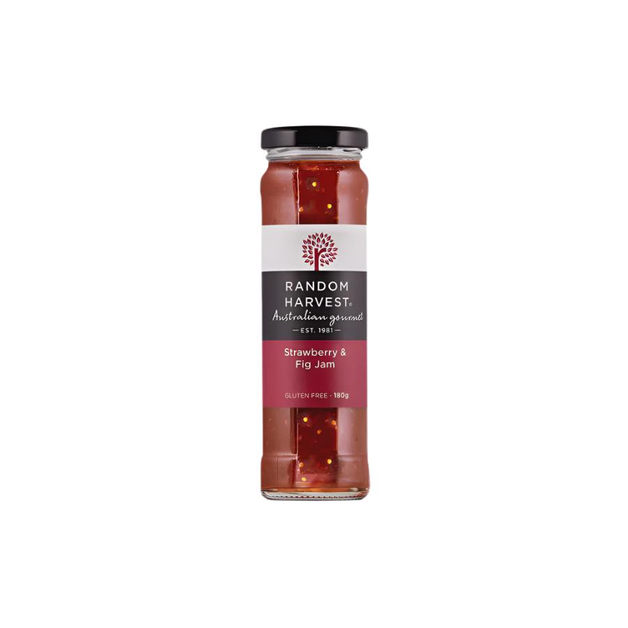 Strawberry & Fig Jam 180gm | Random Harvest