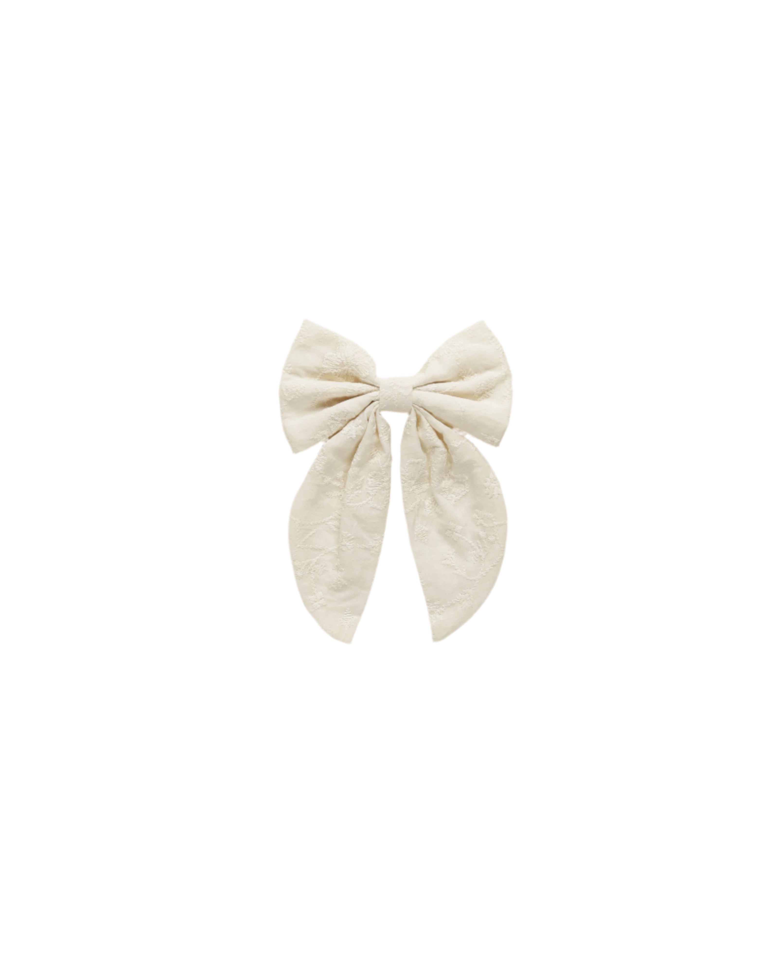 Everly Bow |Ivory | Noralee