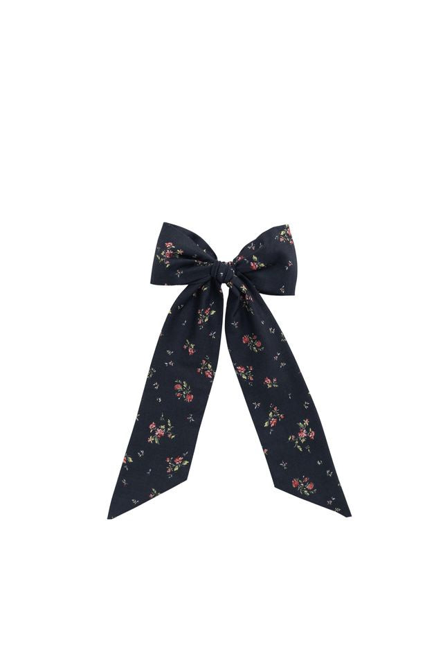 Organic Cotton Alora Bow |  Bianca Noir| Jamie Kay
