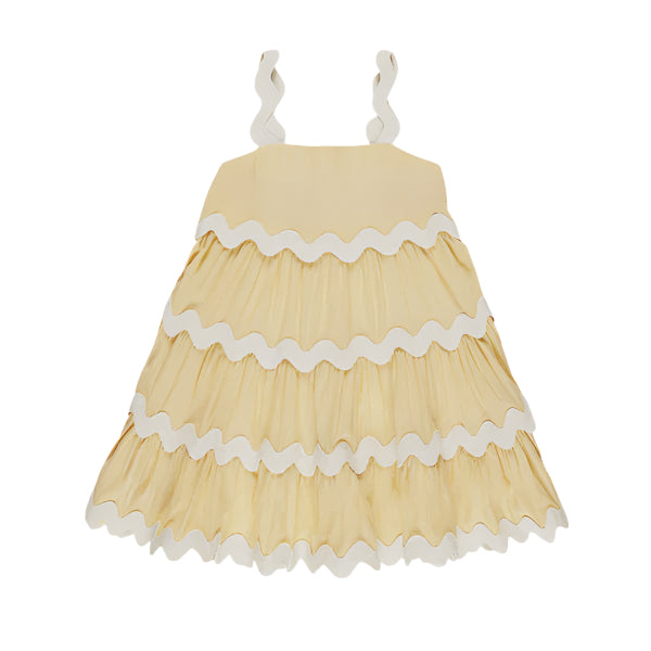 Ric Rac Dress || Yellow | Rylee + Cru