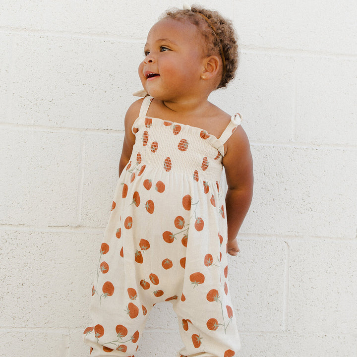 Sawyer Jumpsuit || Tomatoes | Rylee + Cru