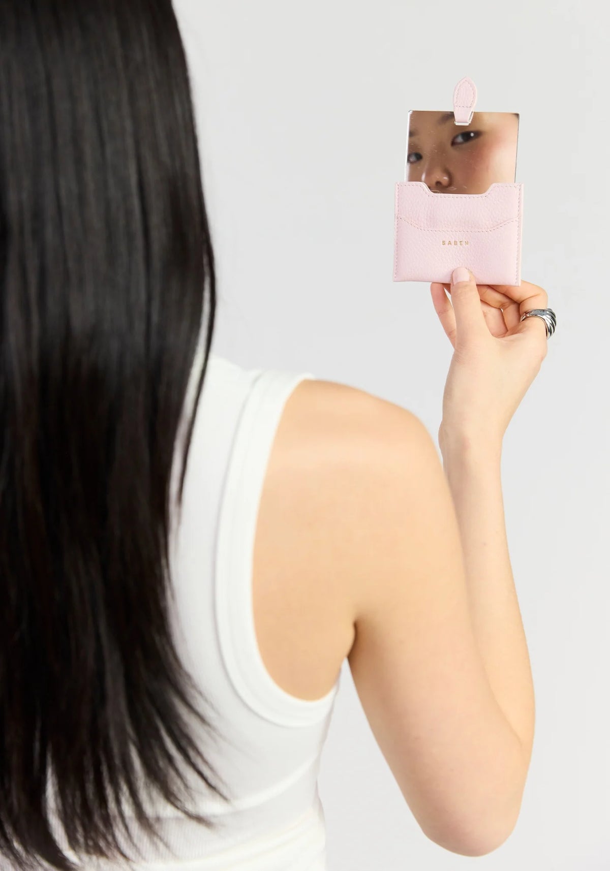 Lumi Mirror Card Holder -  Ambrosia | Saben