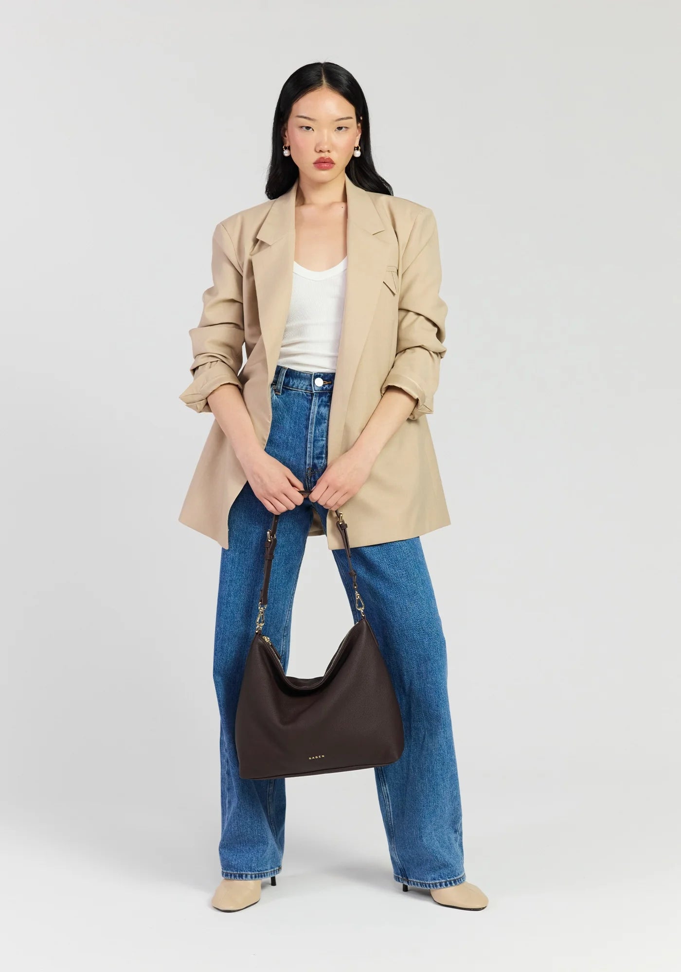 Miki Shoulder Bag - Cacao Luxe | Saben