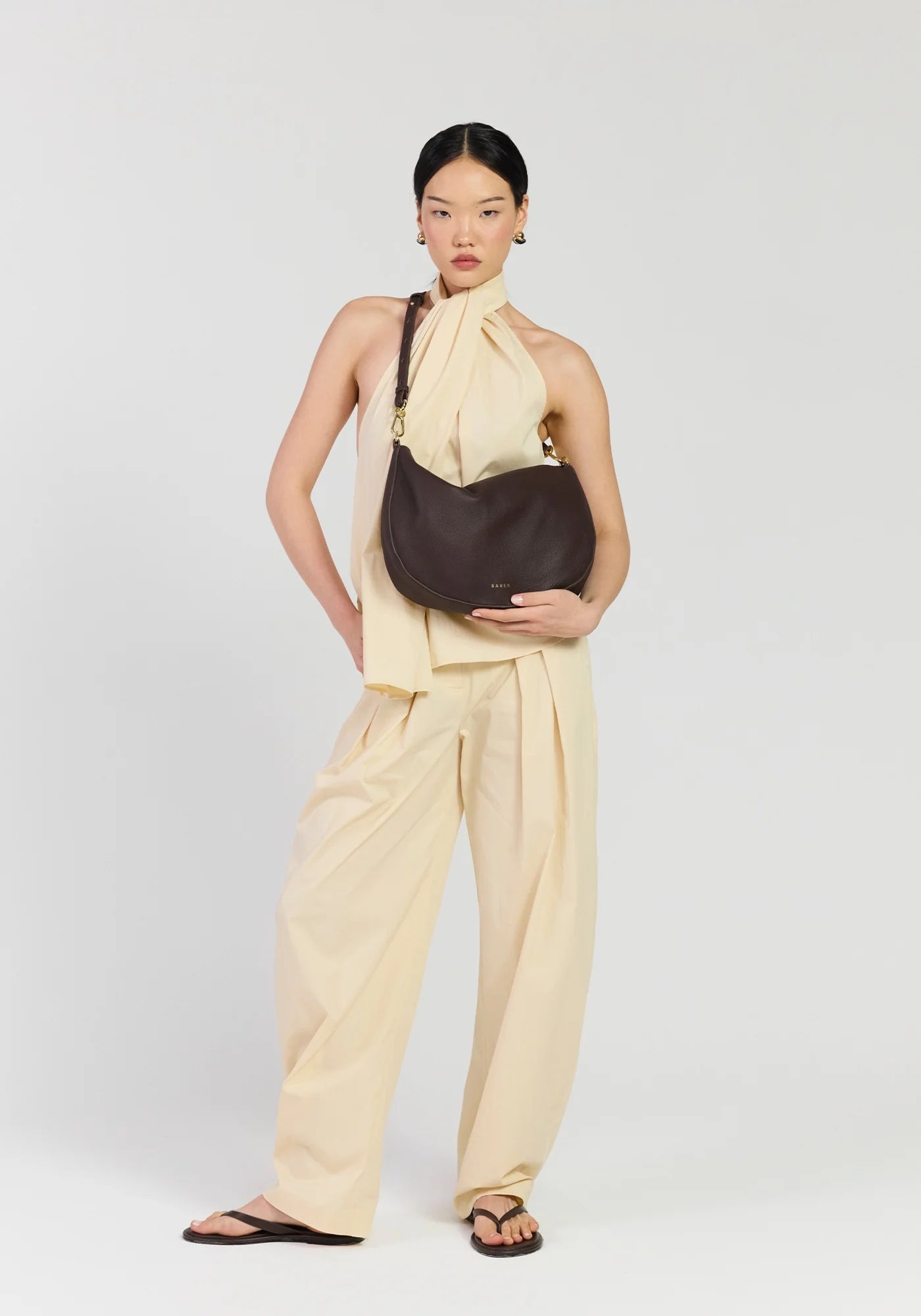 Noa Shoulder Bag - Cacao Luxe | Saben