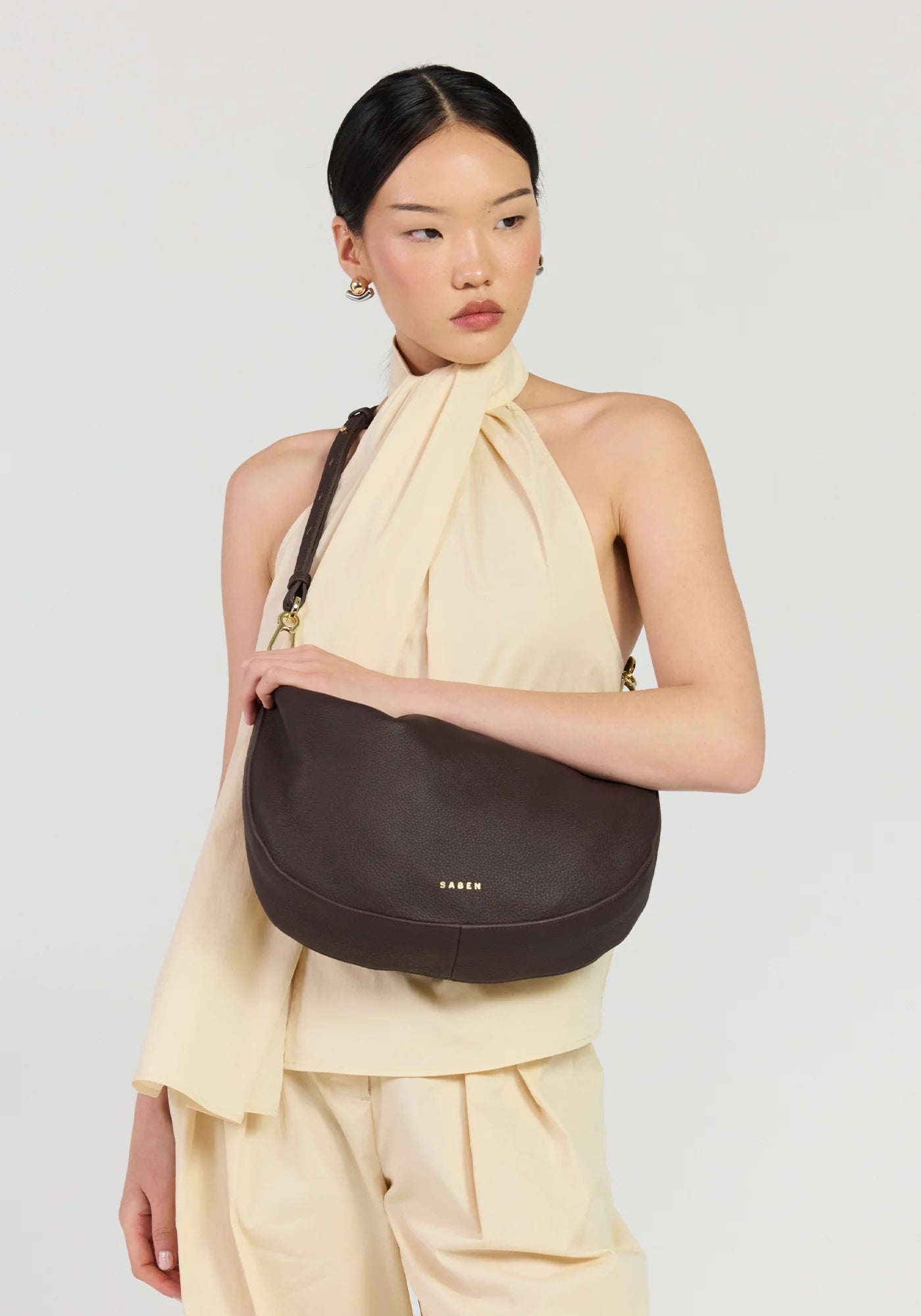 Noa Shoulder Bag - Cacao Luxe | Saben