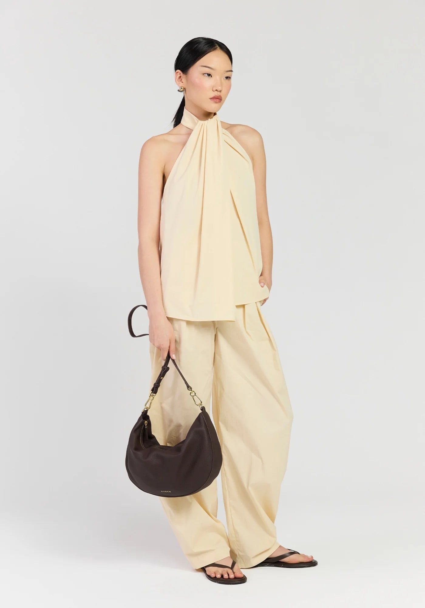 Noa Shoulder Bag - Cacao Luxe | Saben