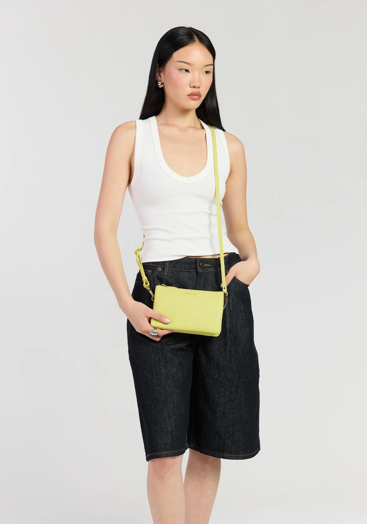 Tilly Crossbody - Pistachio | Saben