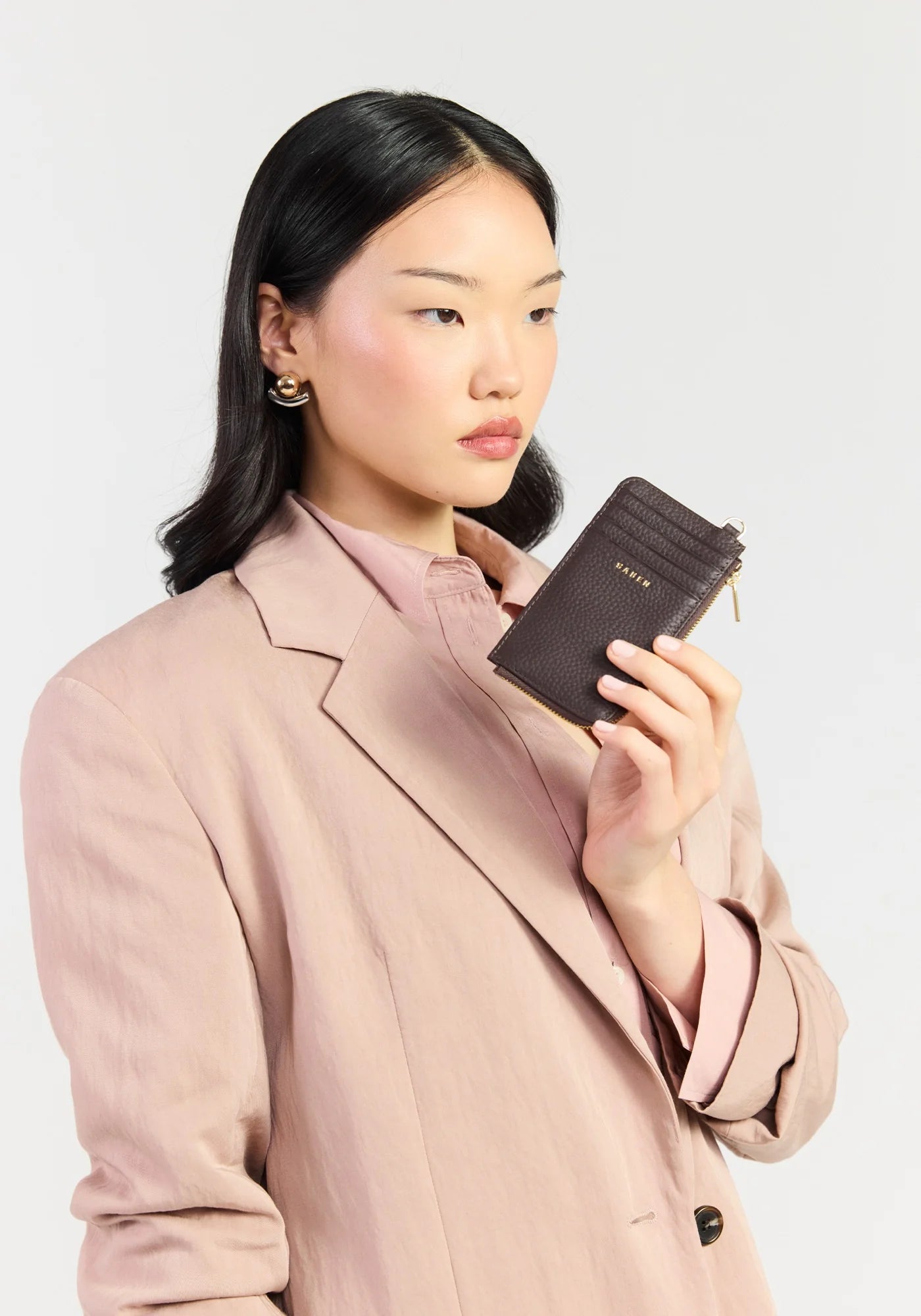Winona Card Holder - Cacao | Saben
