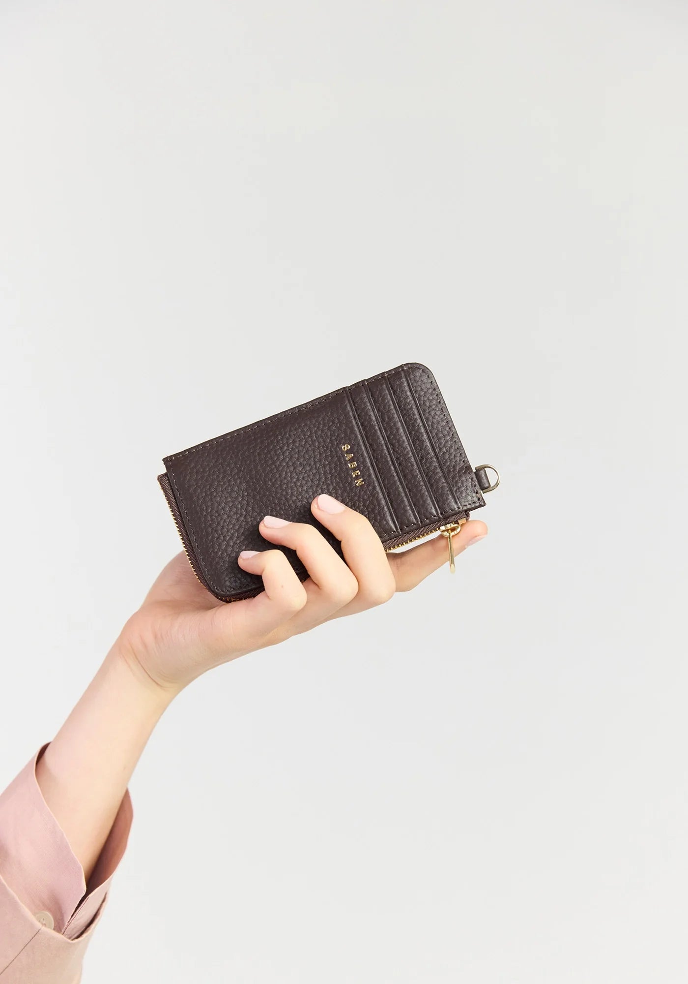 Winona Card Holder - Cacao | Saben