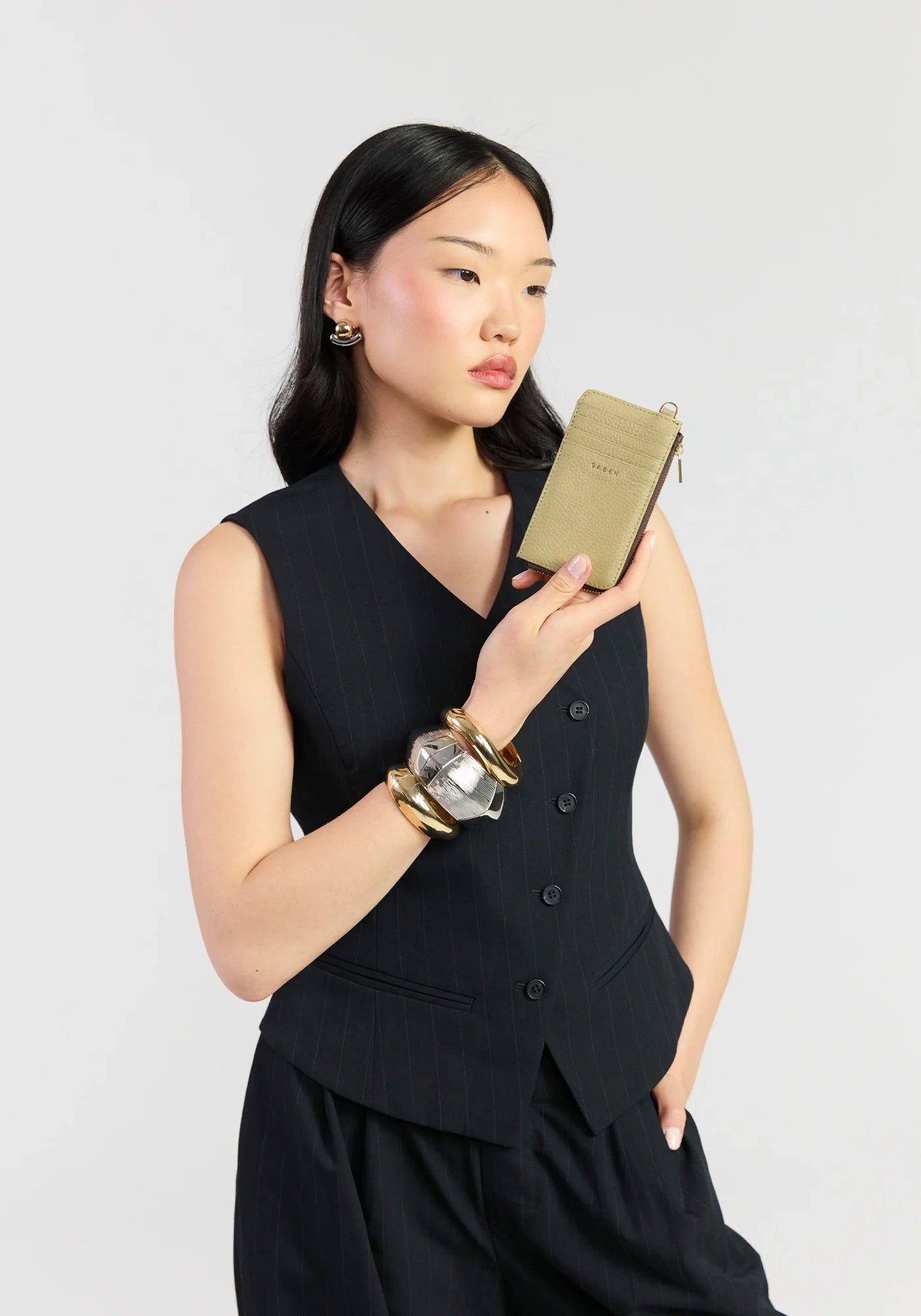 Winona Card Holder - Willow | Saben