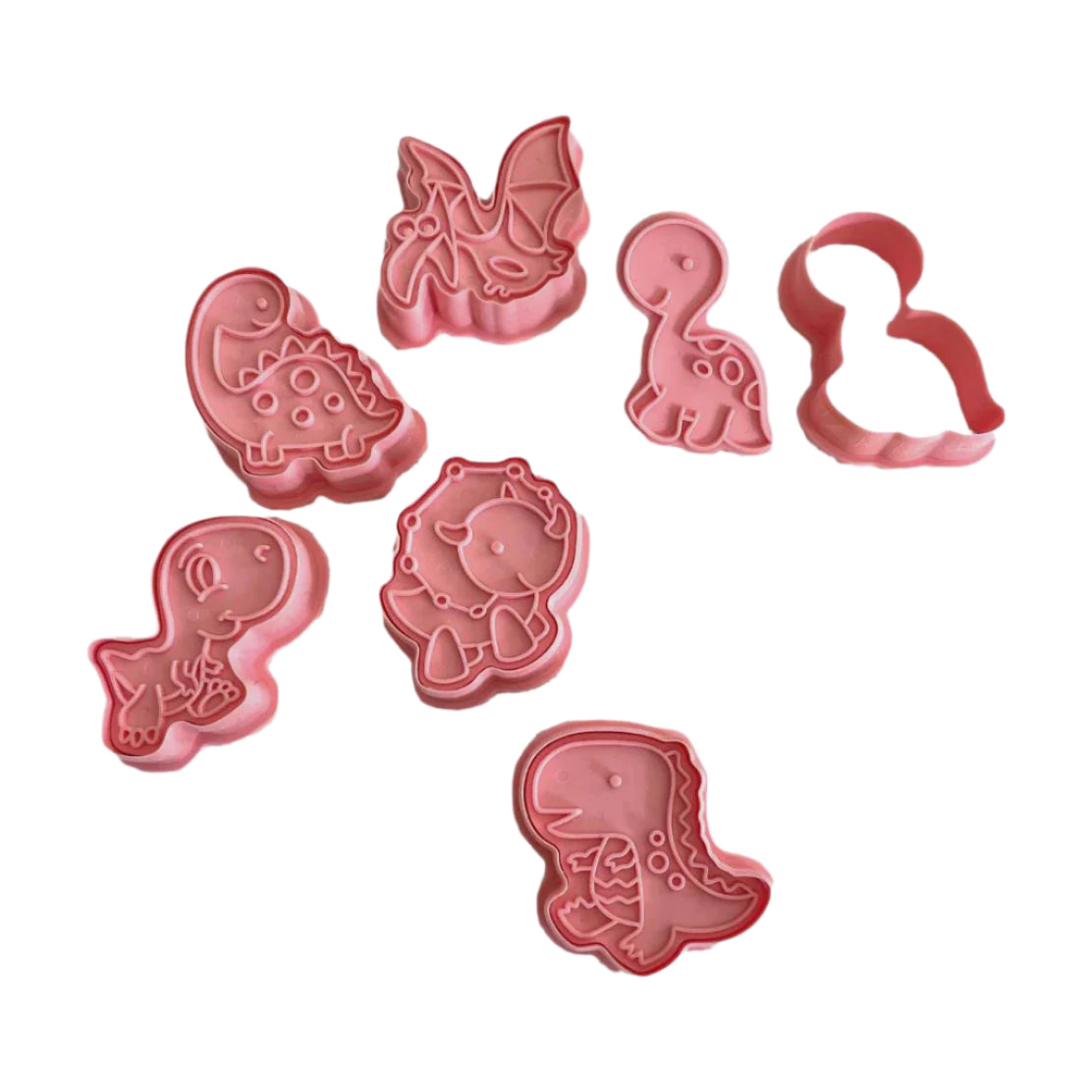 Wild Dough, Stamper and Cutter  Sets, Dinosaurs