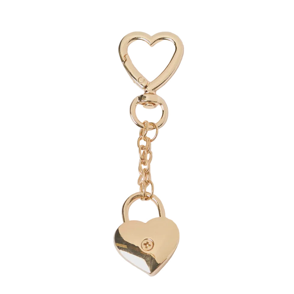 Keychain Heart - Gold | Stella + Gemma