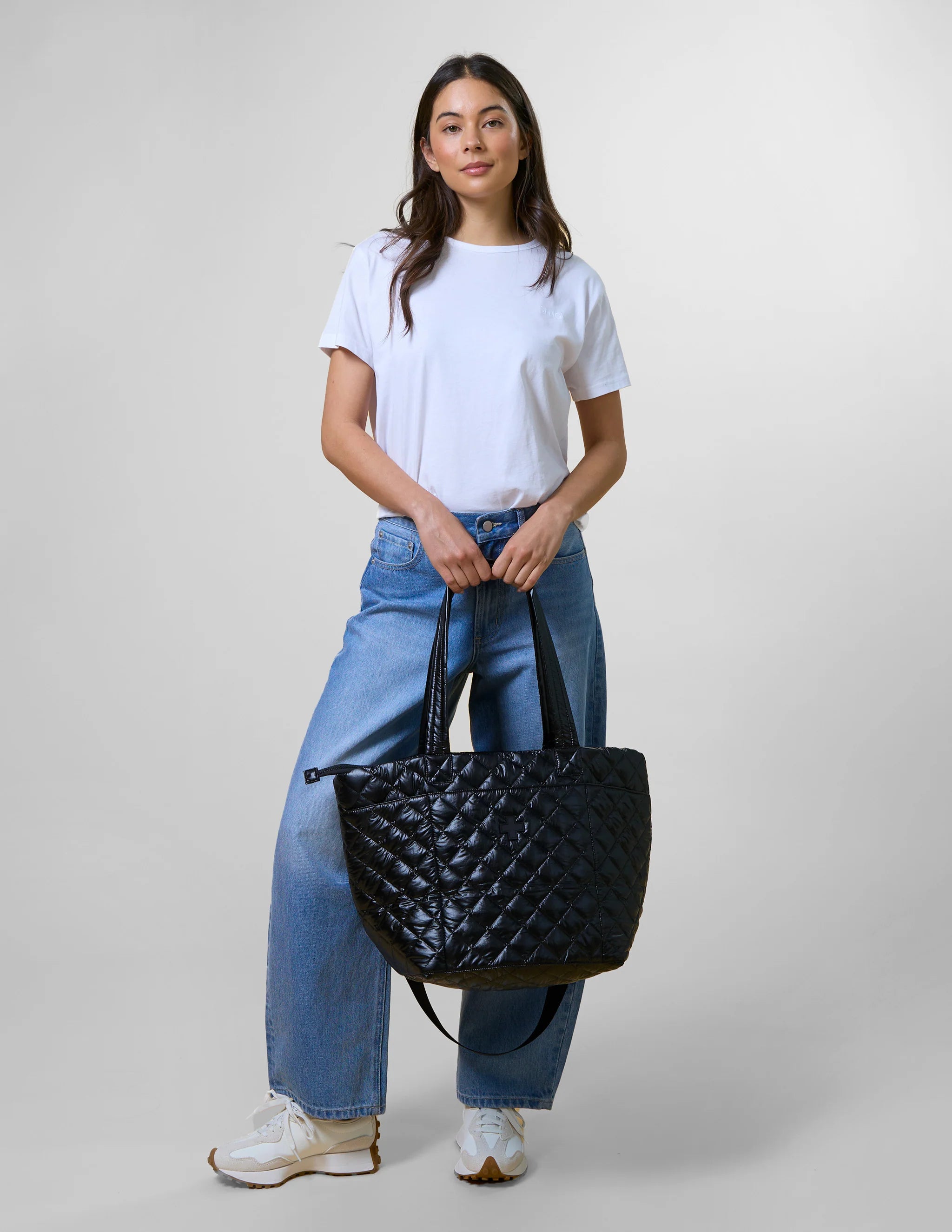 Tote Bag - Quilted Black | Stella + Gemma