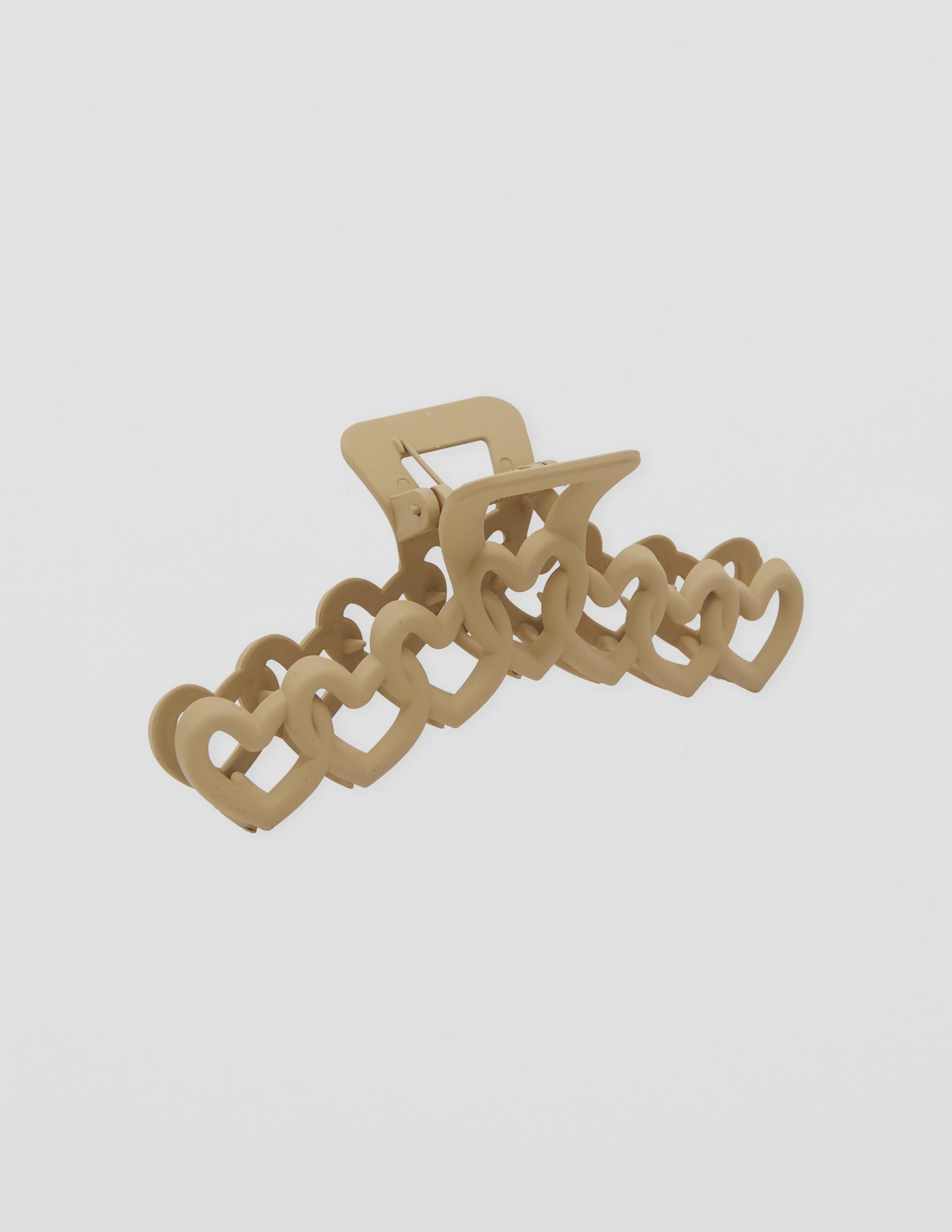 Hair Grip - String of Hearts - Beige | Stella + Gemma