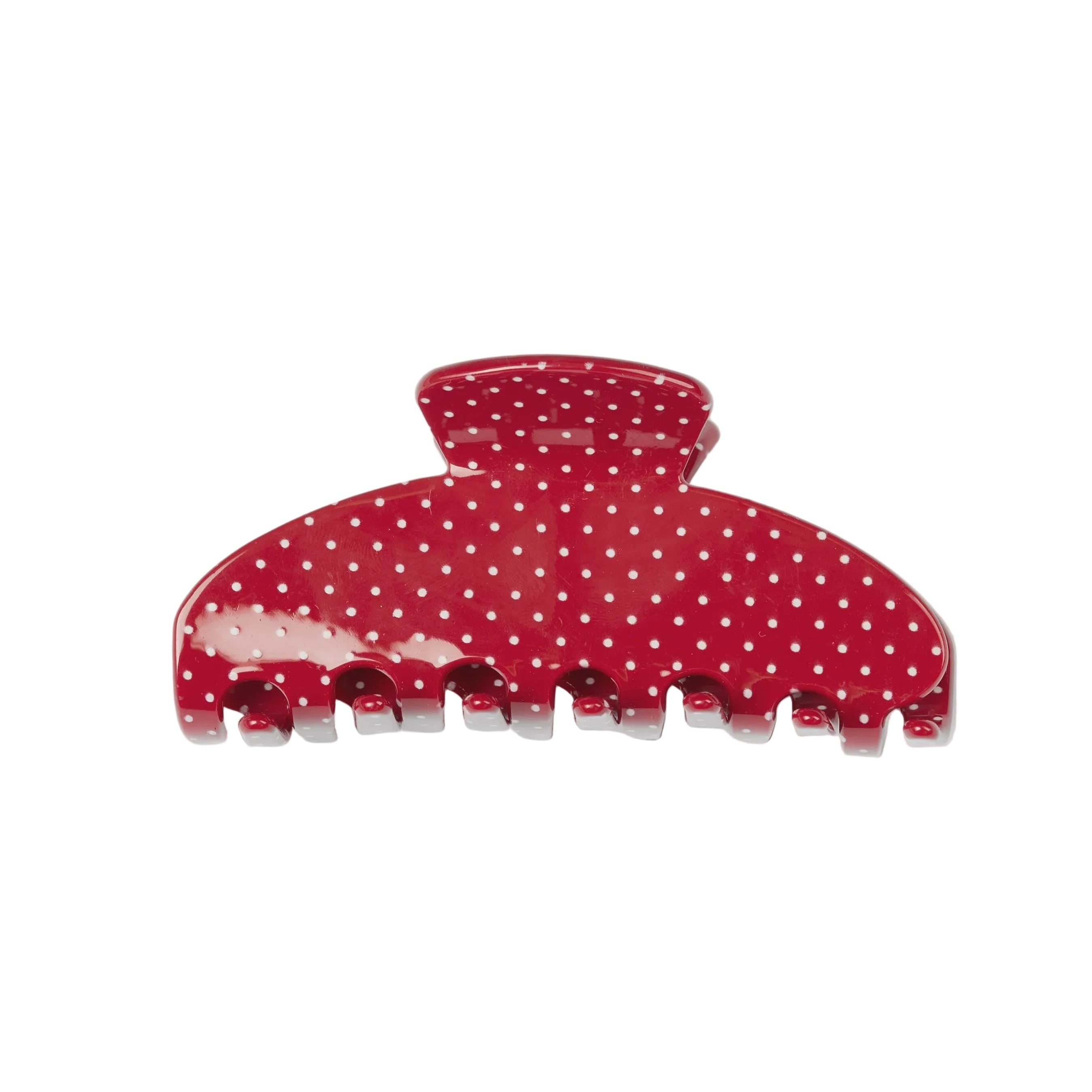 Hair Claw Mini Dot - Red | Stella + Gemma