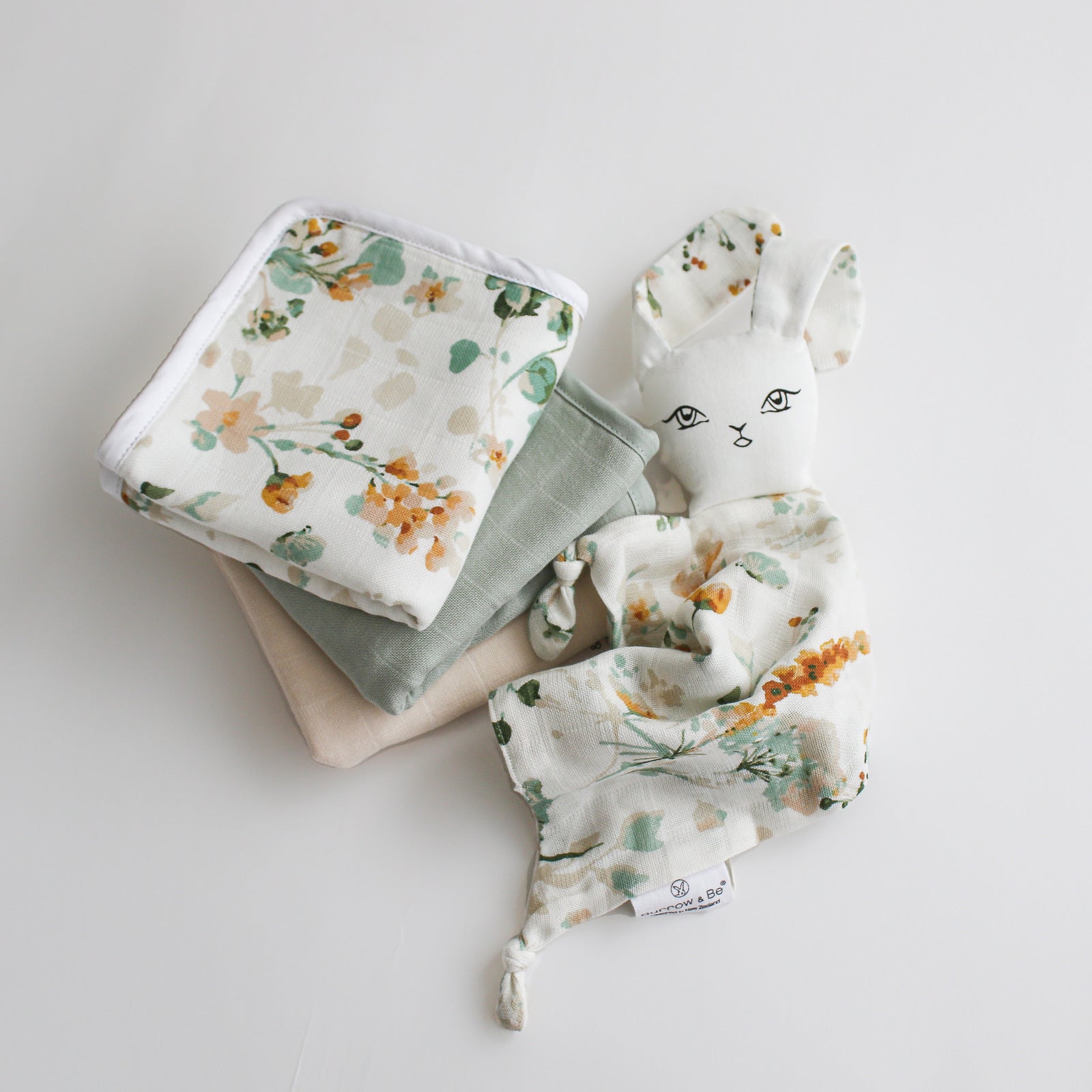 Spring Melody Wash Cloth Set | Burrow & Be