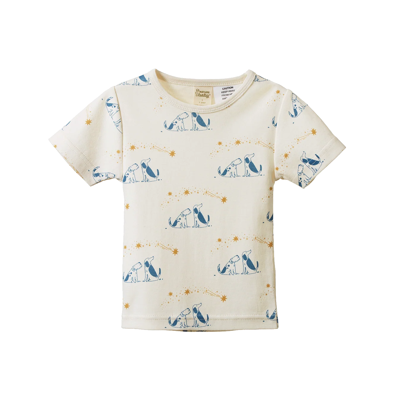 SHORTIE PYJAMA SET - Dog Dream Print | Nature Baby