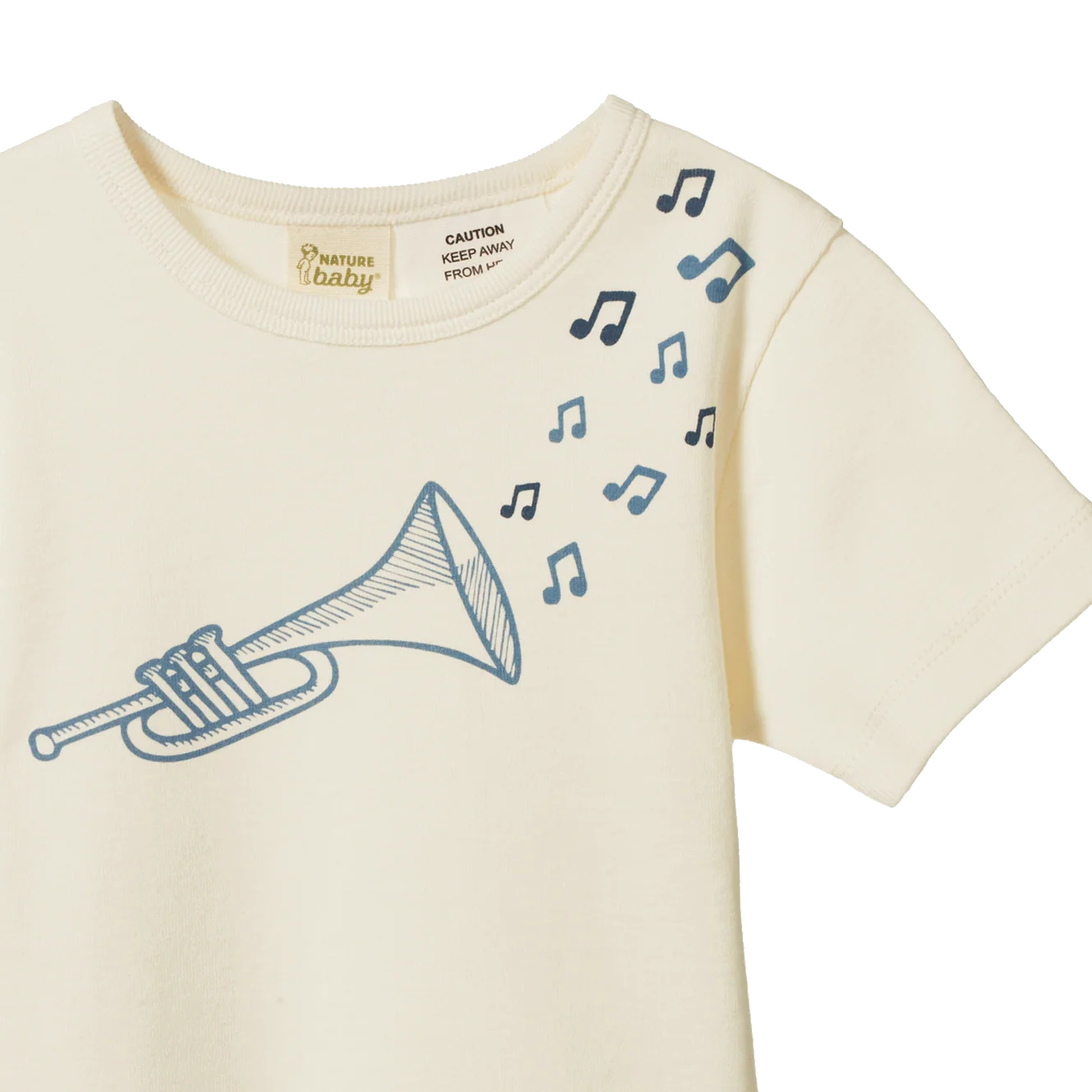 SHORTIE PYJAMA SET - Jazz Rhythm Print | Nature Baby