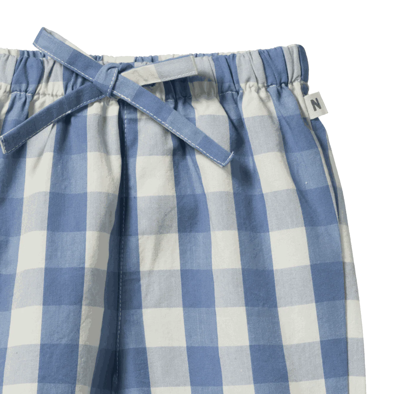SUNNY PANTS - Bluebelle Check | Nature Baby