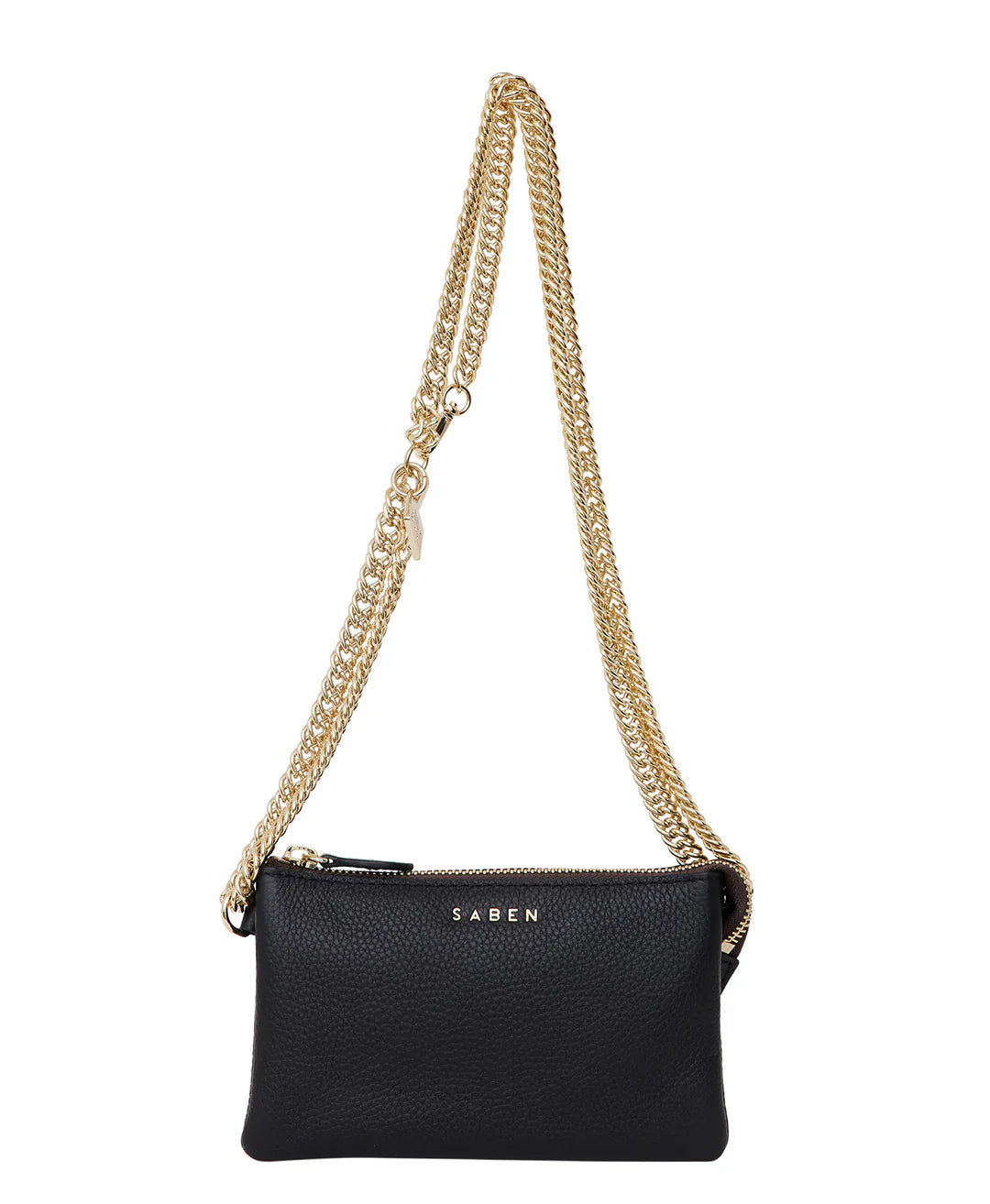 Feature Strap Chain Gold Curb | Saben