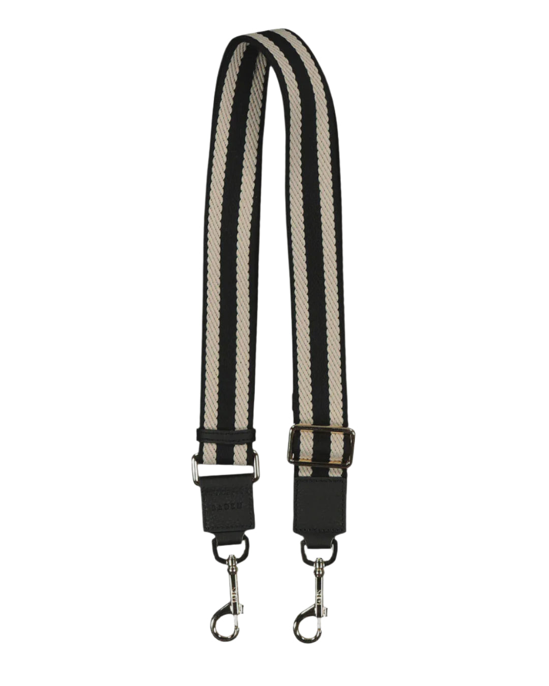 Feature Strap Webbing || Black + White | Saben