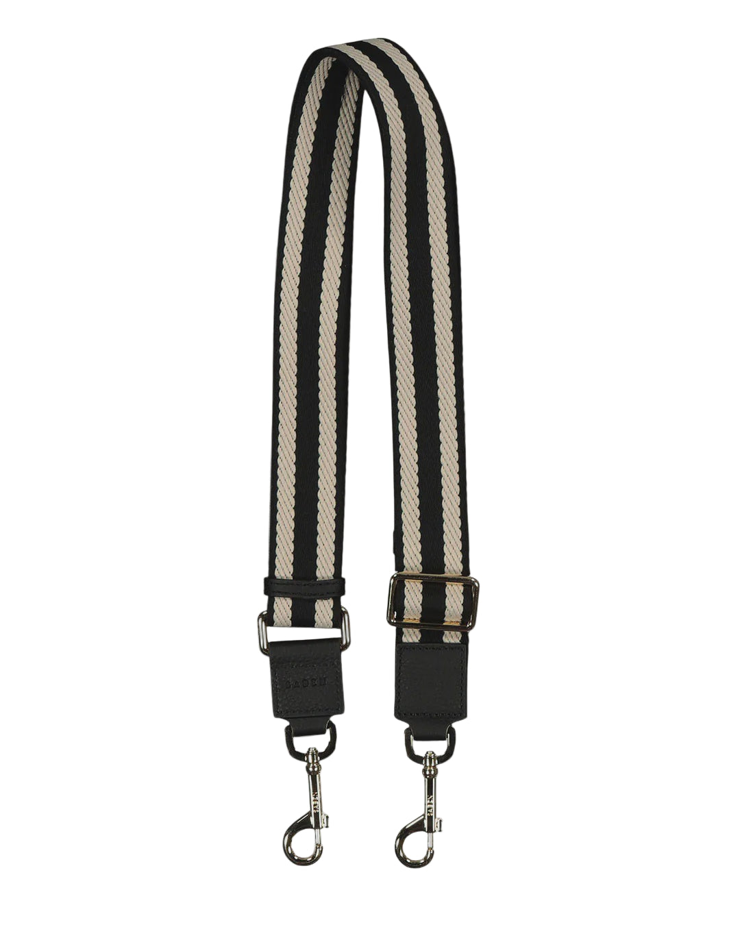 Feature Strap Webbing || Black + White | Saben