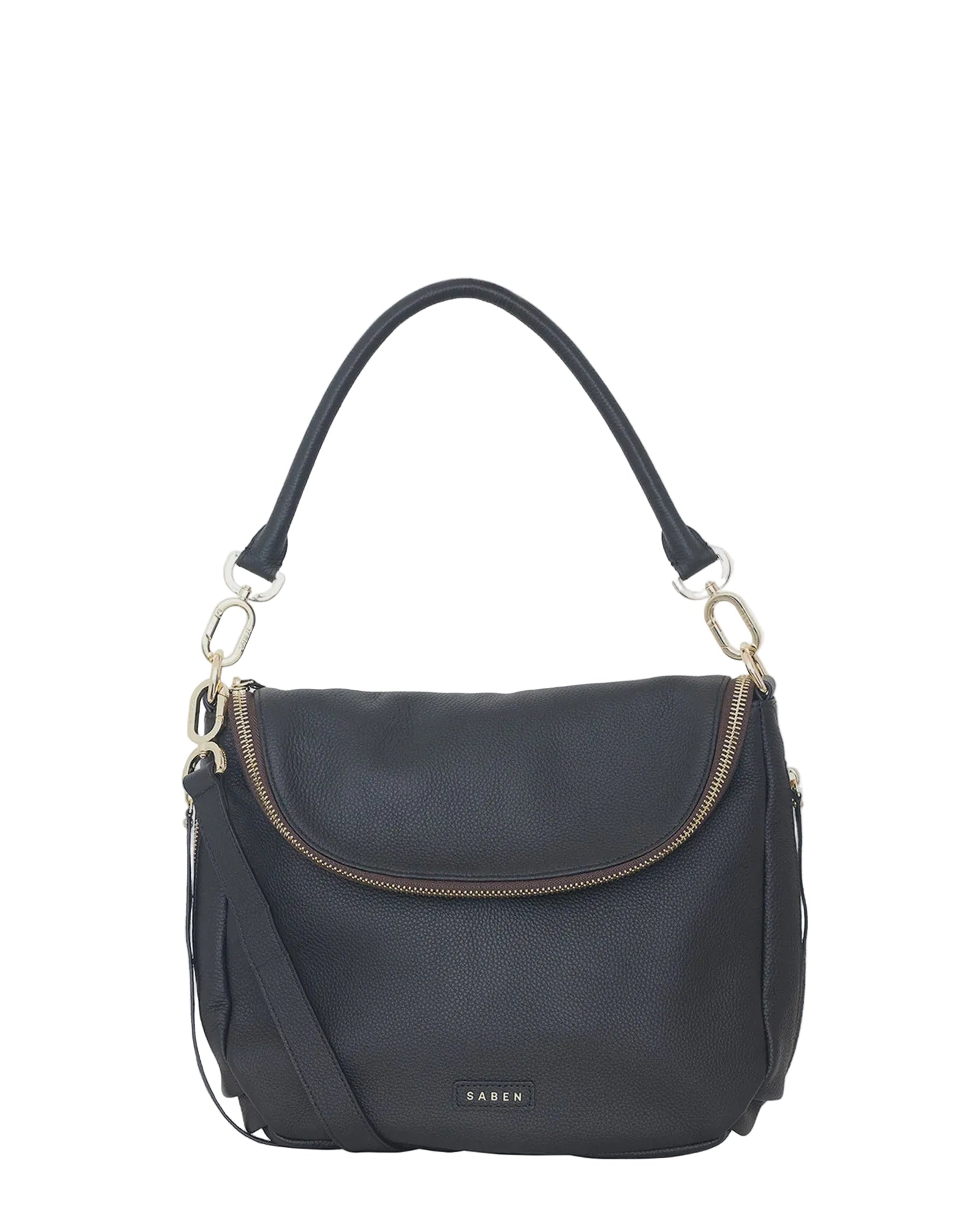 Frankie Shoulder Bag - Black | Saben
