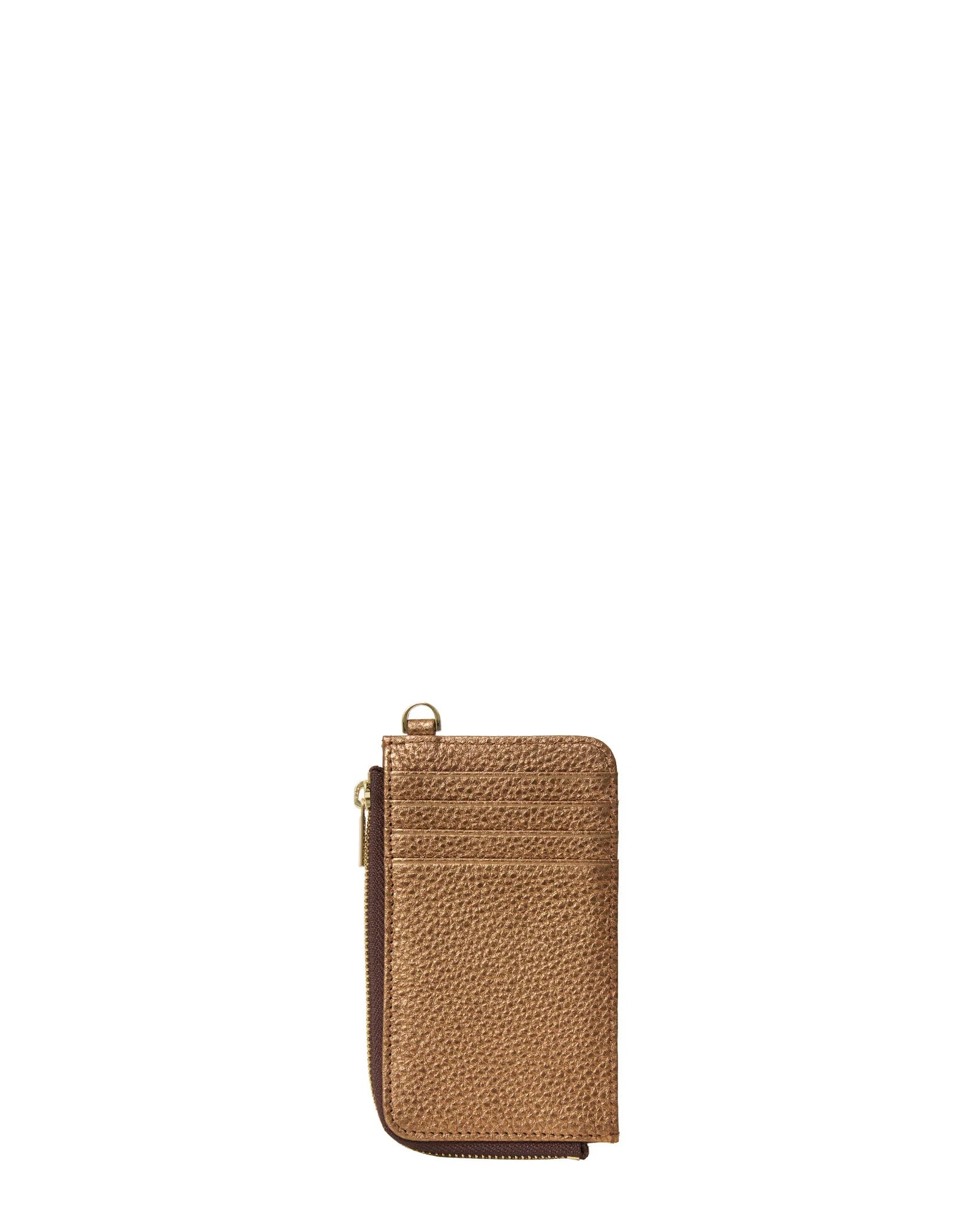 Winona Card Holder Brushed Bronze | Saben