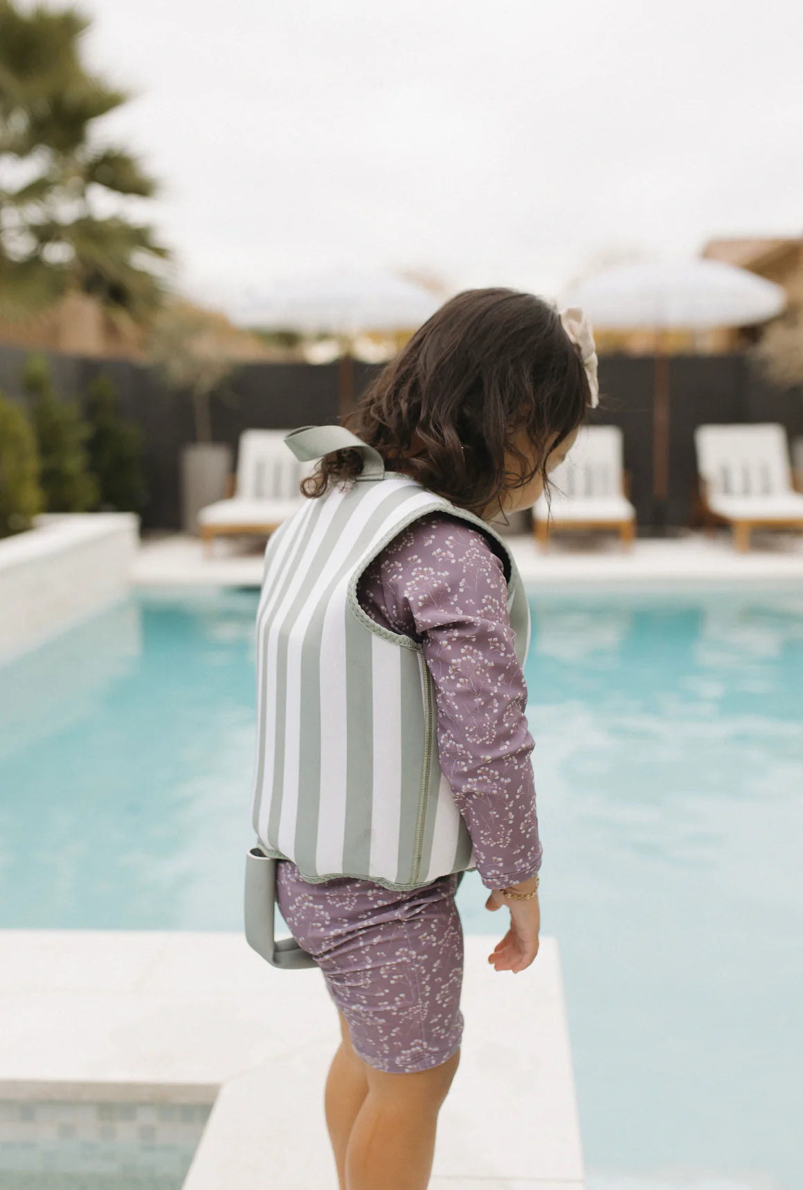 Float Vests -  Sage Stripes | Current Tyed