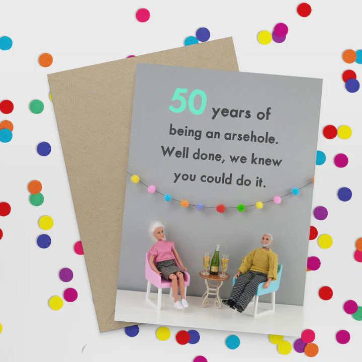 Card - 50 years | Bold & Bright