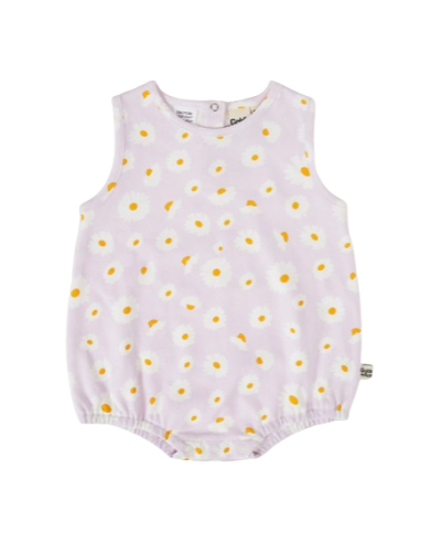 DANCING DAISY PRINT BUBBLE ROMPER | Goldie and Ace