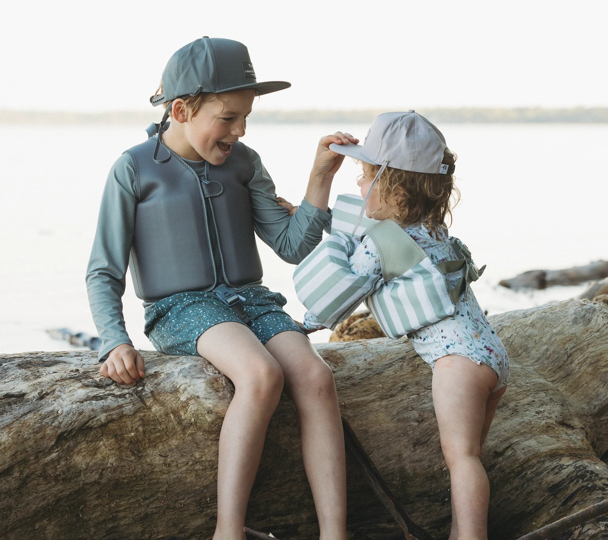 Float Vests - Stone Blue || Current Tyed