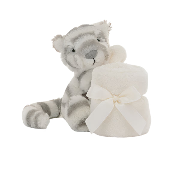 Bashful Snow Tiger Soother | Jellycat