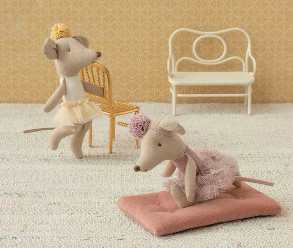 Ballerina Mouse - Little Sister - Off White | Maileg