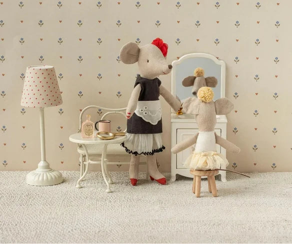 Ballerina Mouse - Little Sister - Off White | Maileg
